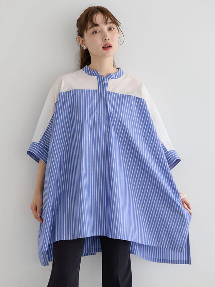 Kuba Poncho Shirt Tunic - Bobo Tokyo