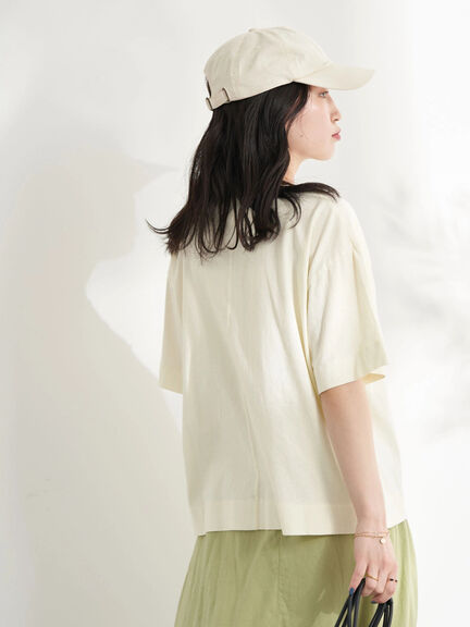 Kiyoko Dyed Short Sleeve Pullover