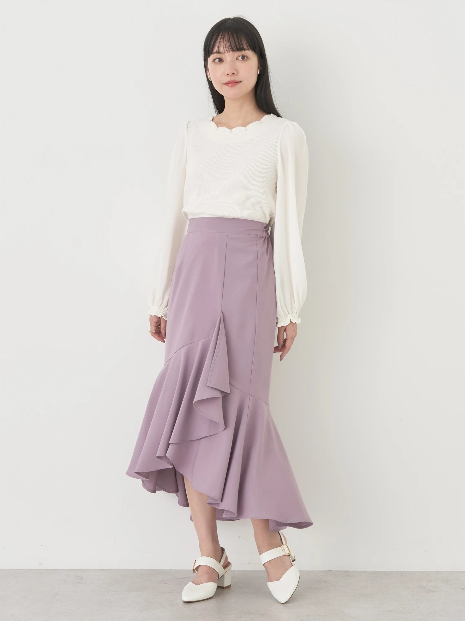 Ashime Ruffle Skirt