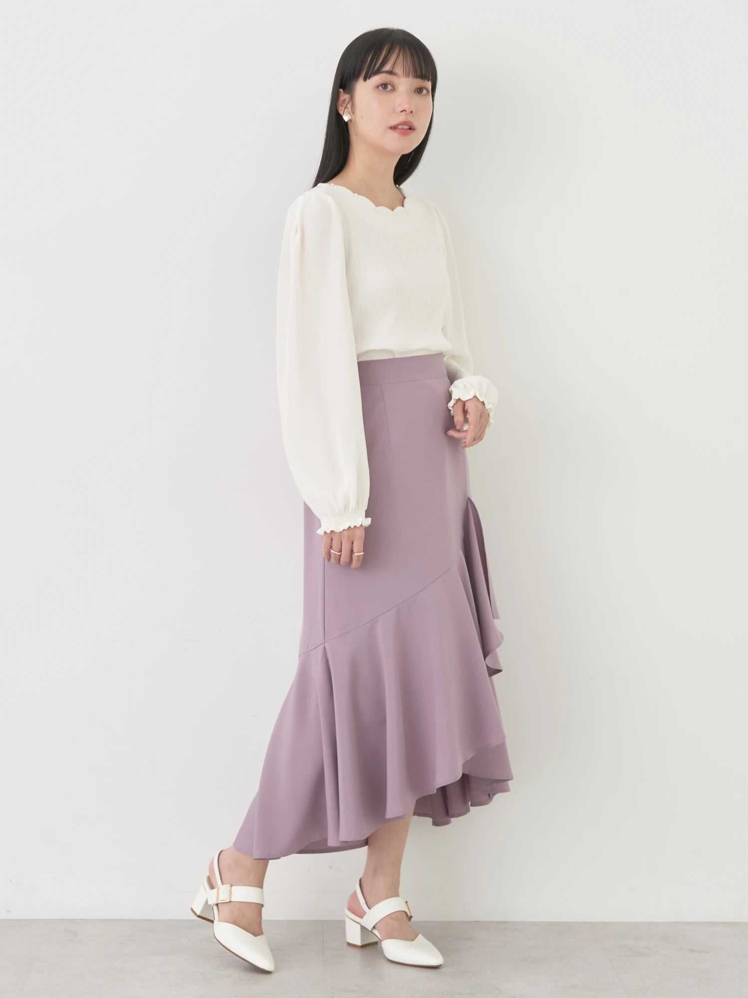 Ashime Ruffle Skirt