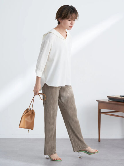 Jardin Pleated Cut Pants