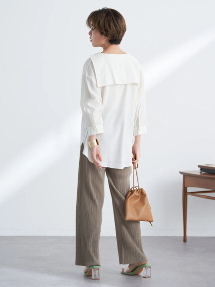 Jardin Pleated Cut Pants