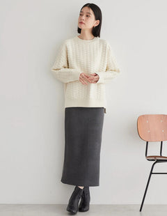 Madoka Knit Tight Skirt - Bobo Tokyo
