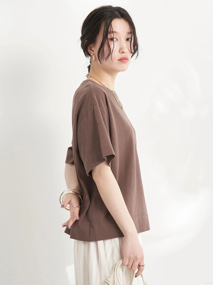 Kiyoko Dyed Short Sleeve Pullover