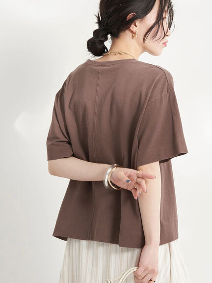 Kiyoko Dyed Short Sleeve Pullover