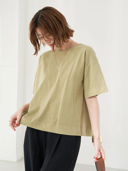 Kiyoko Dyed Short Sleeve Pullover