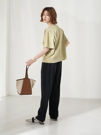 Kiyoko Dyed Short Sleeve Pullover