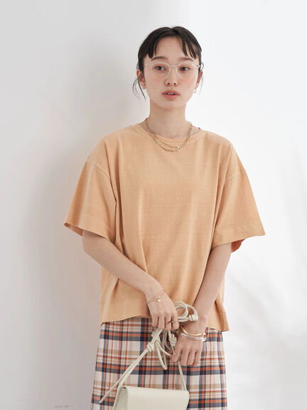 Kiyoko Dyed Short Sleeve Pullover