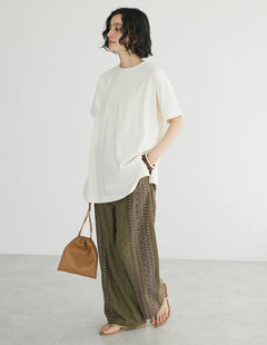 Araki Indian Cotton Blend Pants - Bobo Tokyo