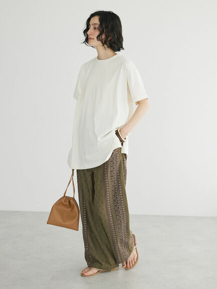 Araki Indian Cotton Blend Pants - Bobo Tokyo