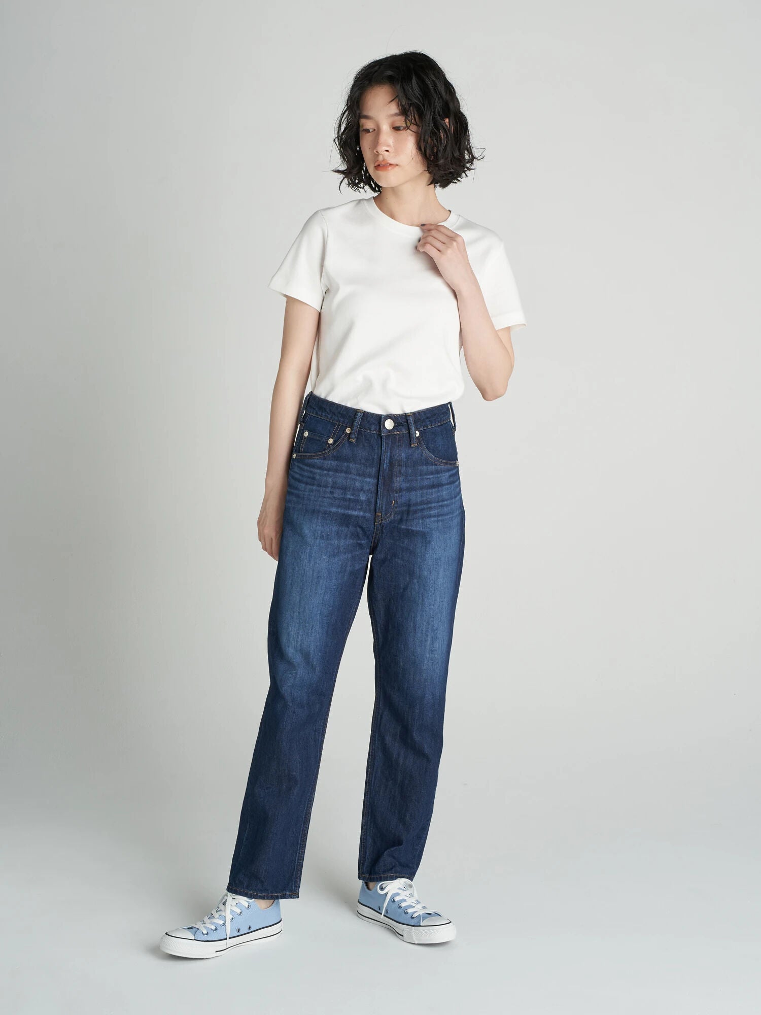 Karla Straight Denim Pants