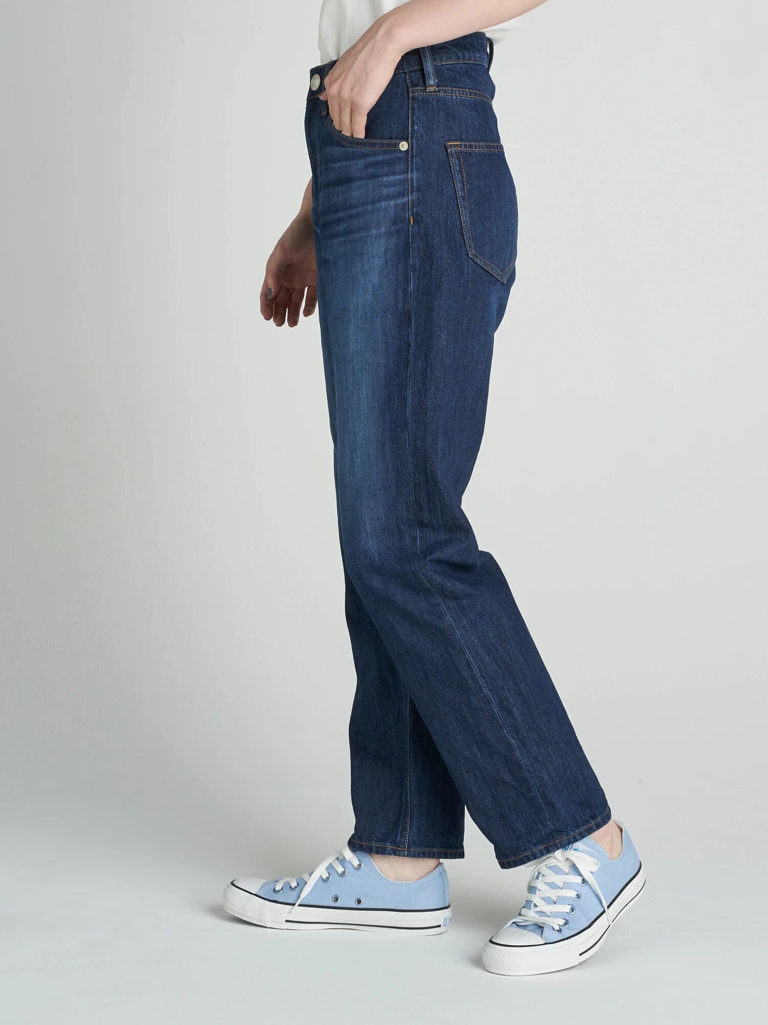 Karla Straight Denim Pants