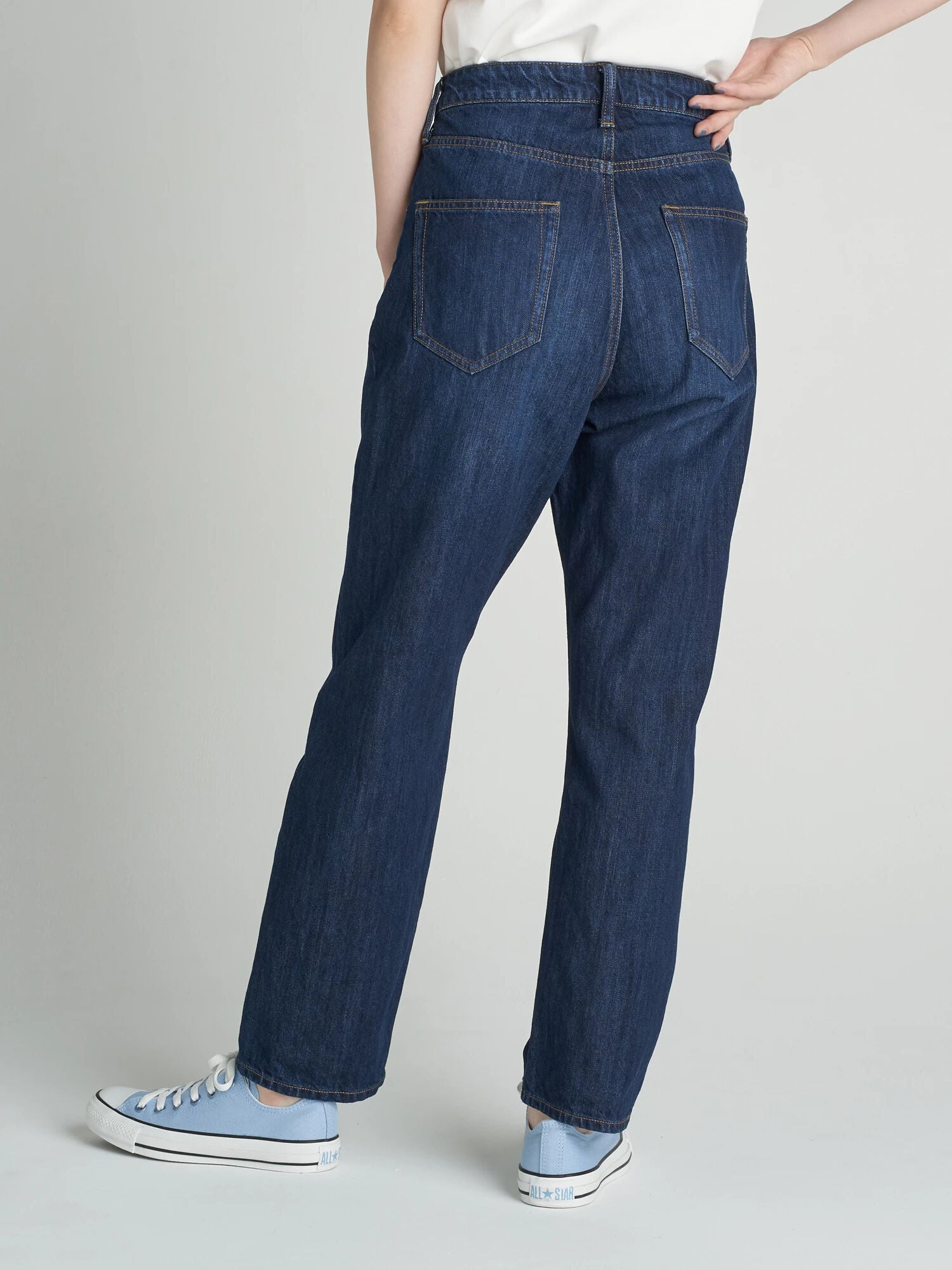 Karla Straight Denim Pants