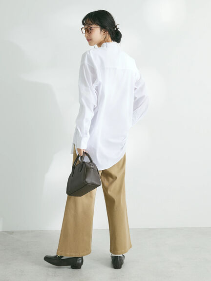 Chisaki Band Collar Shirt - Earth, Music & Ecology