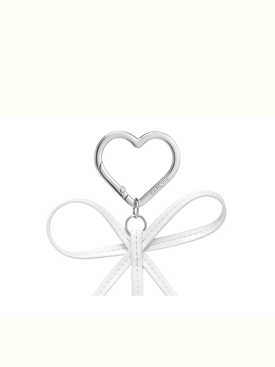 HEART & RIBBON CHARM