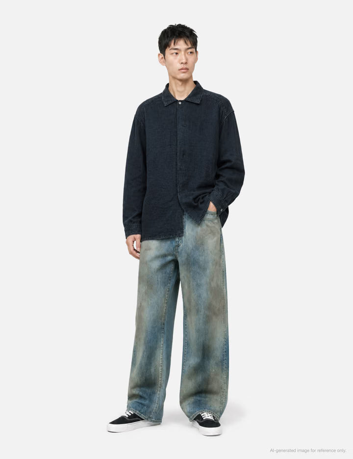 #08 Middle Straight 5P Denim Pants