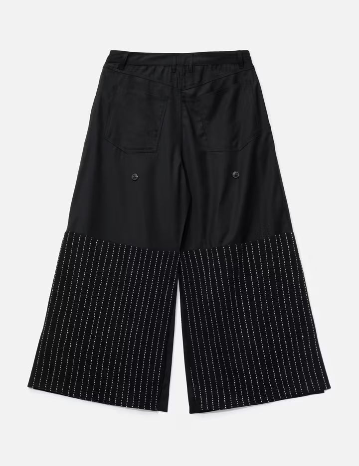 Black Convertible Trouser