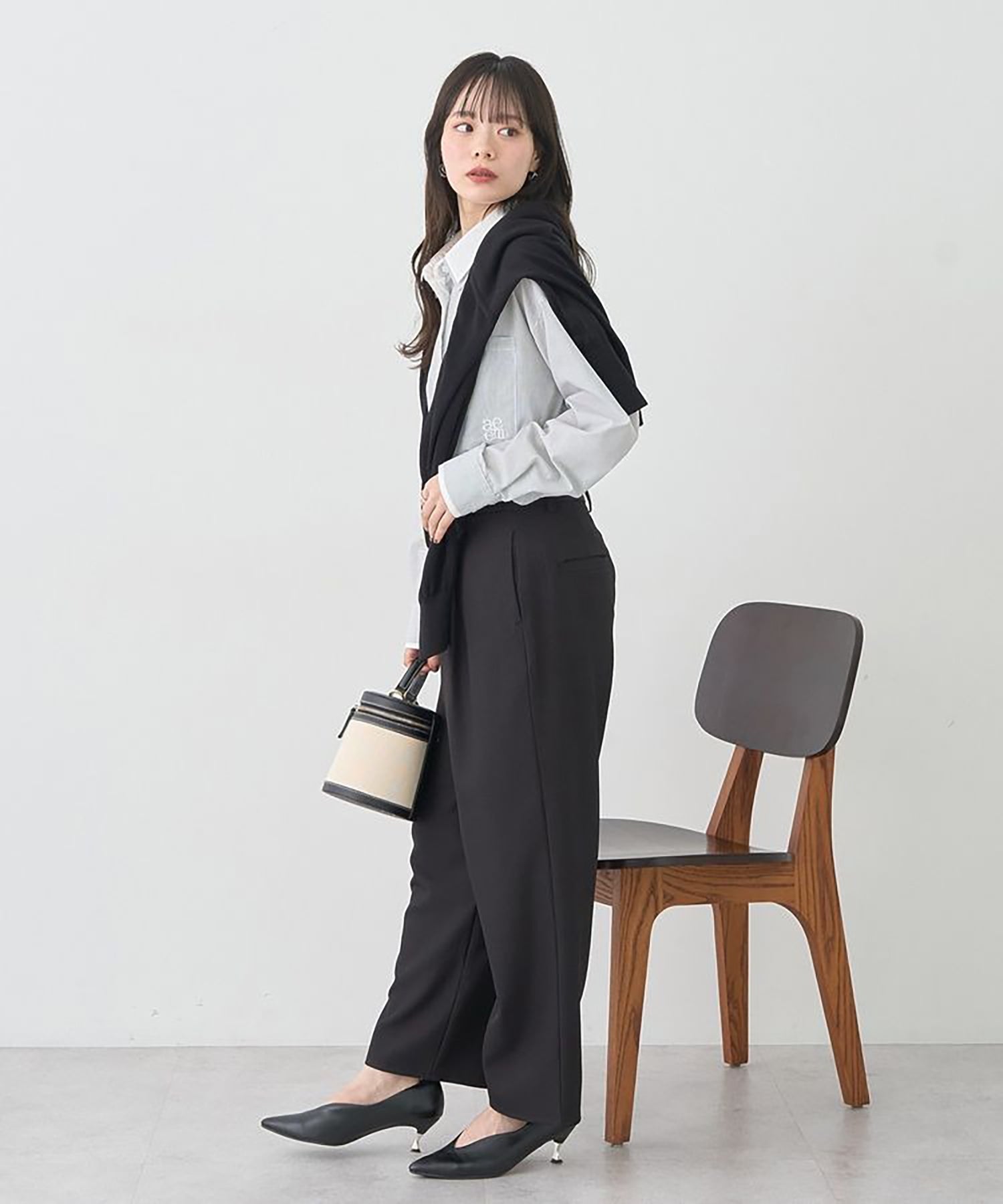 Sora Layered Striped Shirt