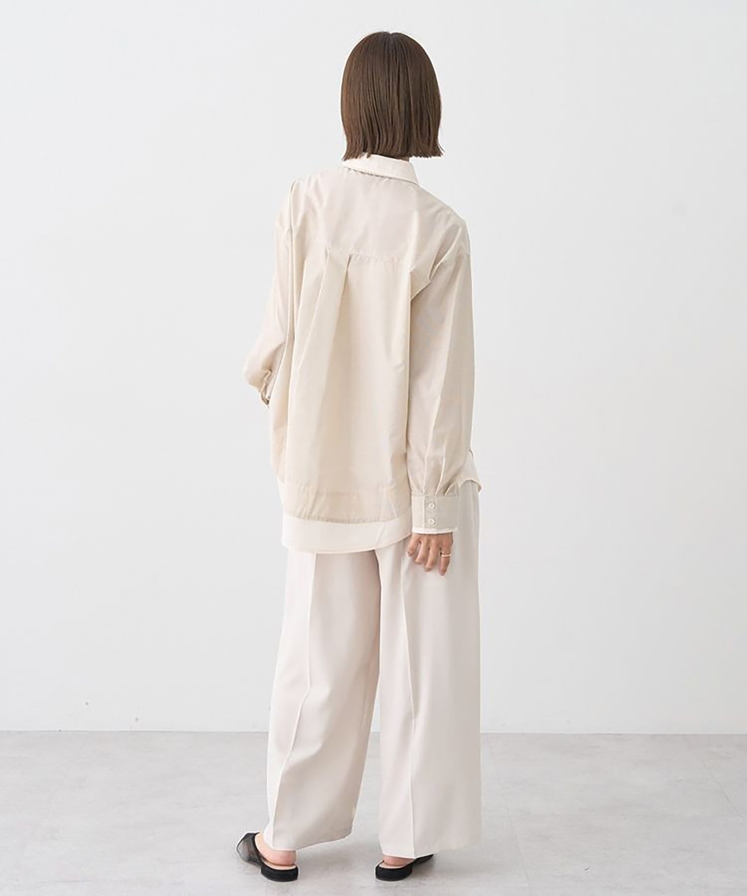 Sora Layered Striped Shirt