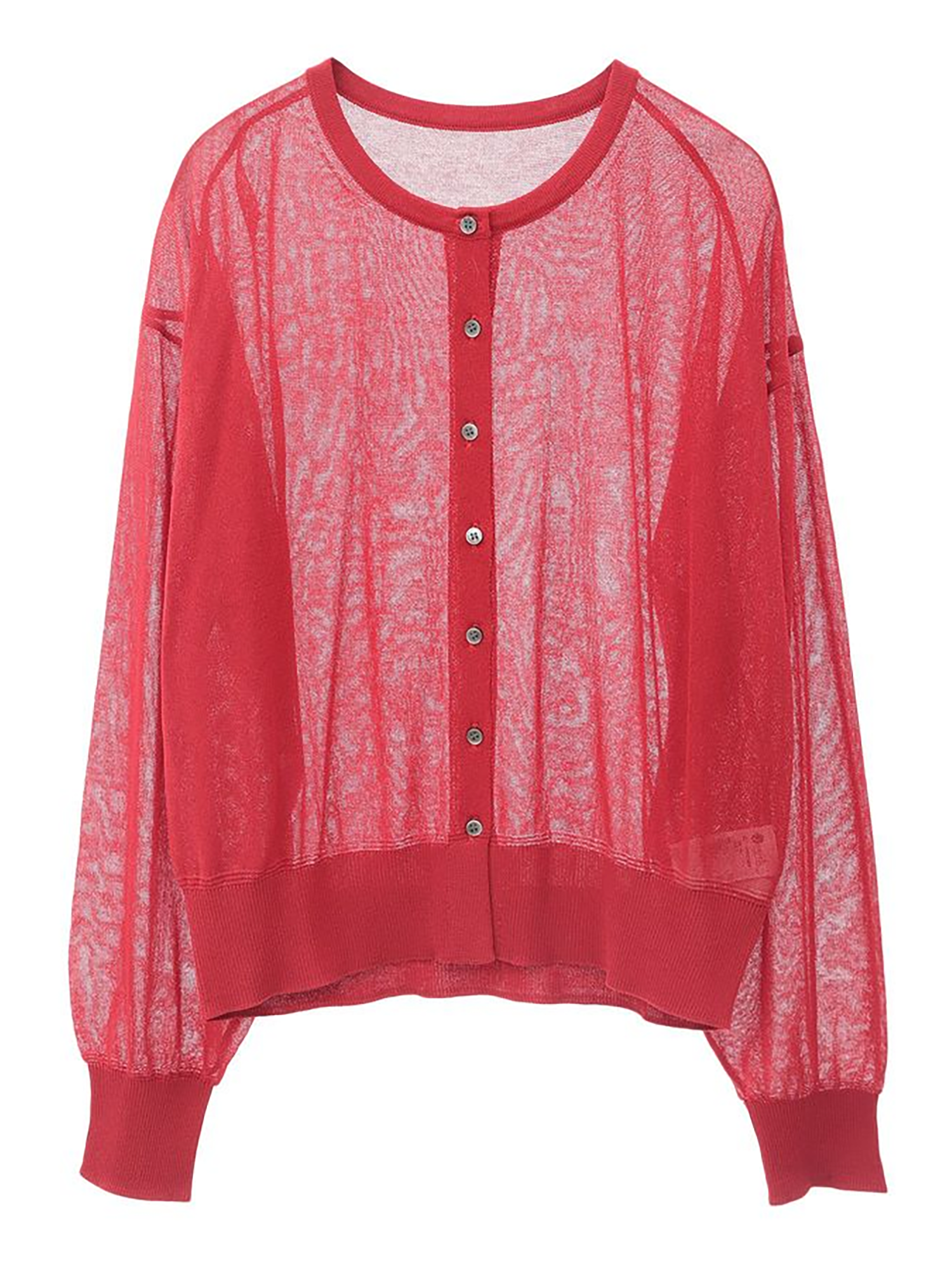 Kuchinashi Sheer Knit Cardigan