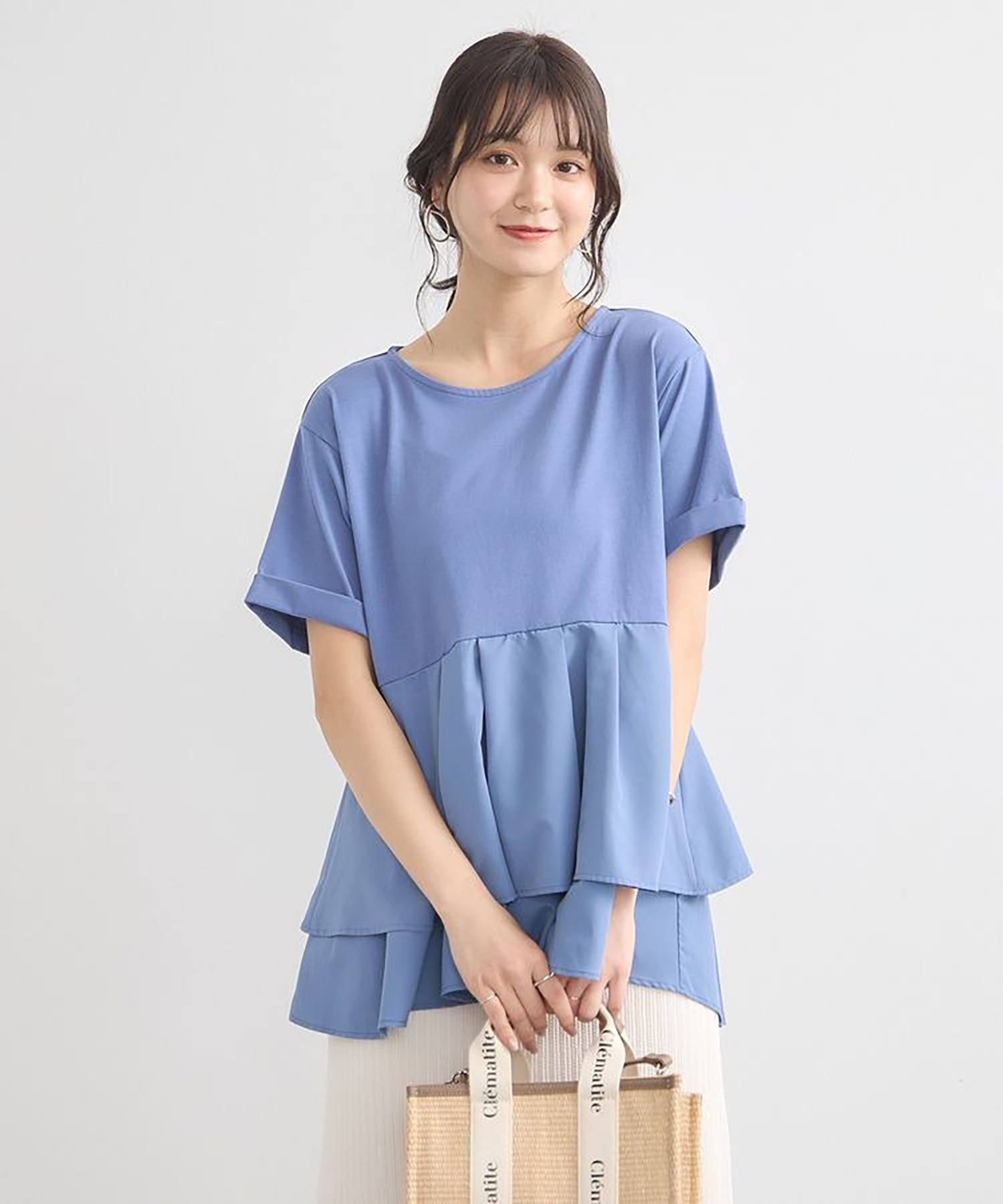 Kozue Back Pleated Blouse