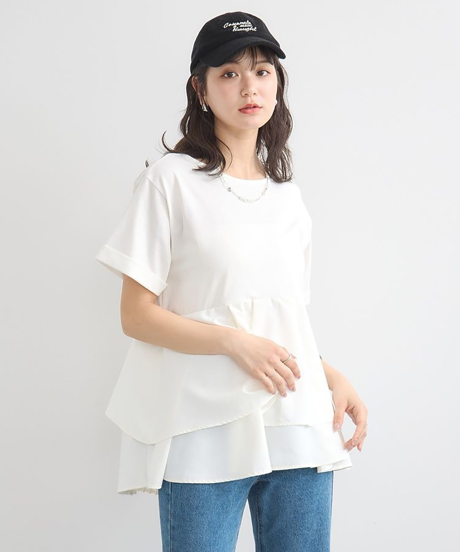 Kozue Back Pleated Blouse
