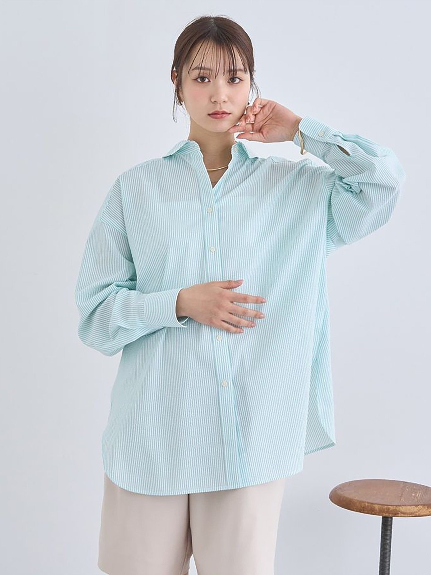 Ayame Soccer Regular Shirt - Blue - Earth Music & Ecology