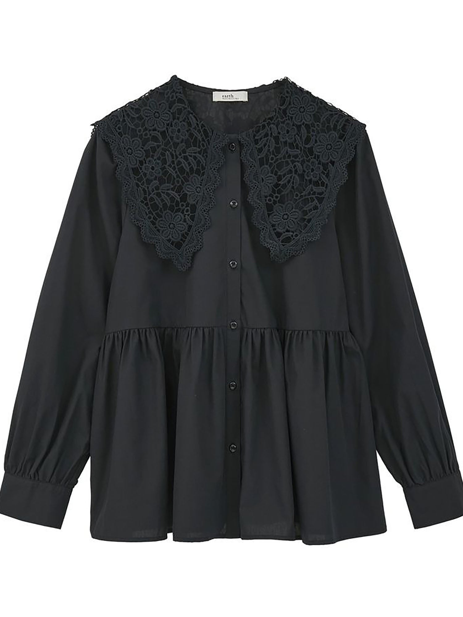 Arisa Lace Collar Blouse
