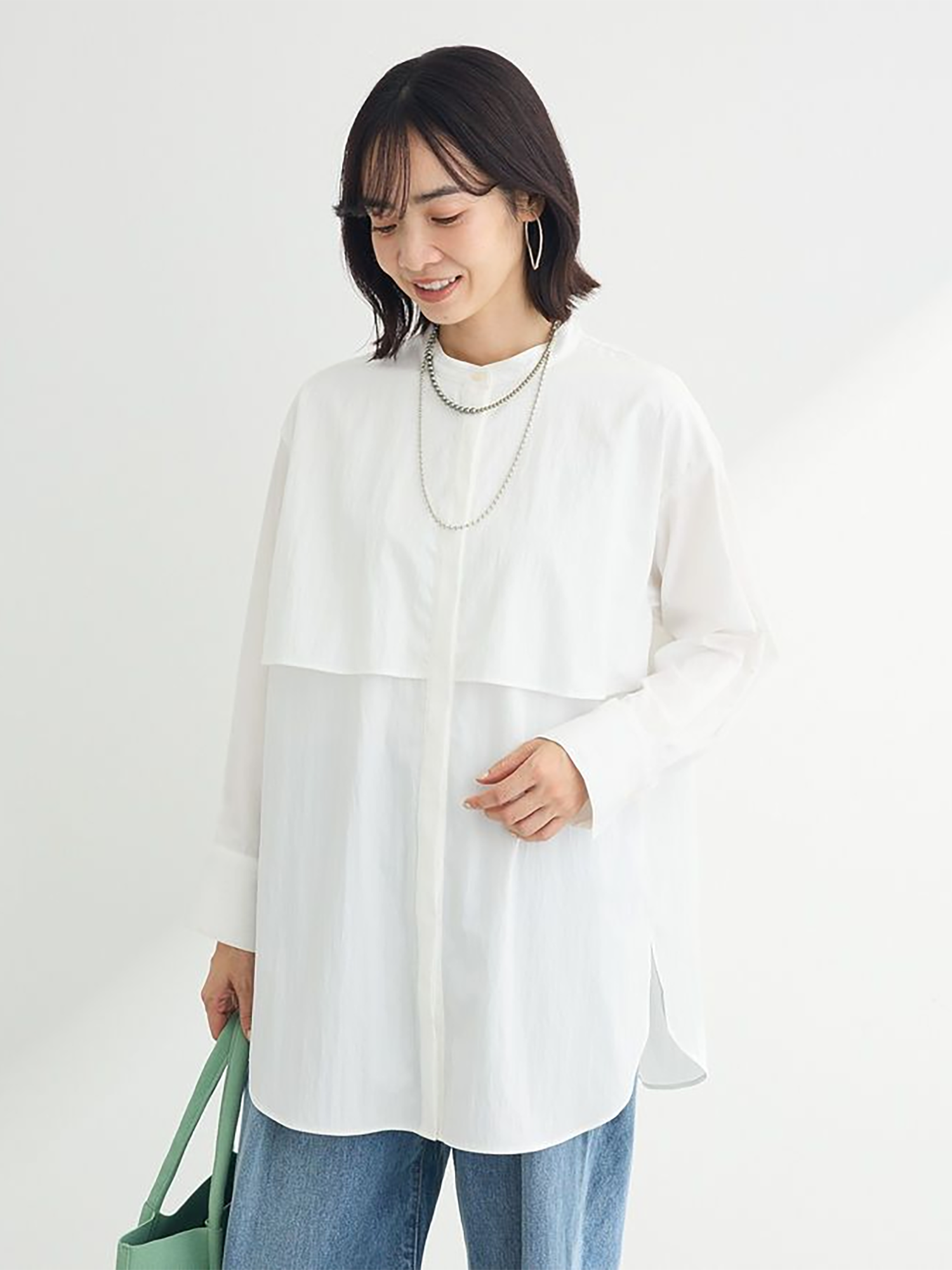 Botan Easy Care Yoke Tunic
