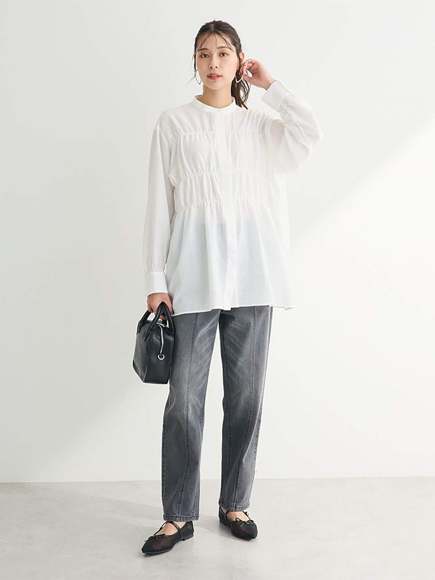 Haruma Shirred Tunic