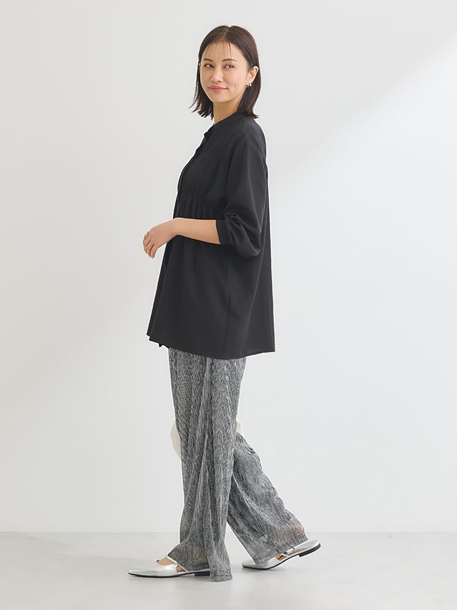 Haruma Shirred Tunic