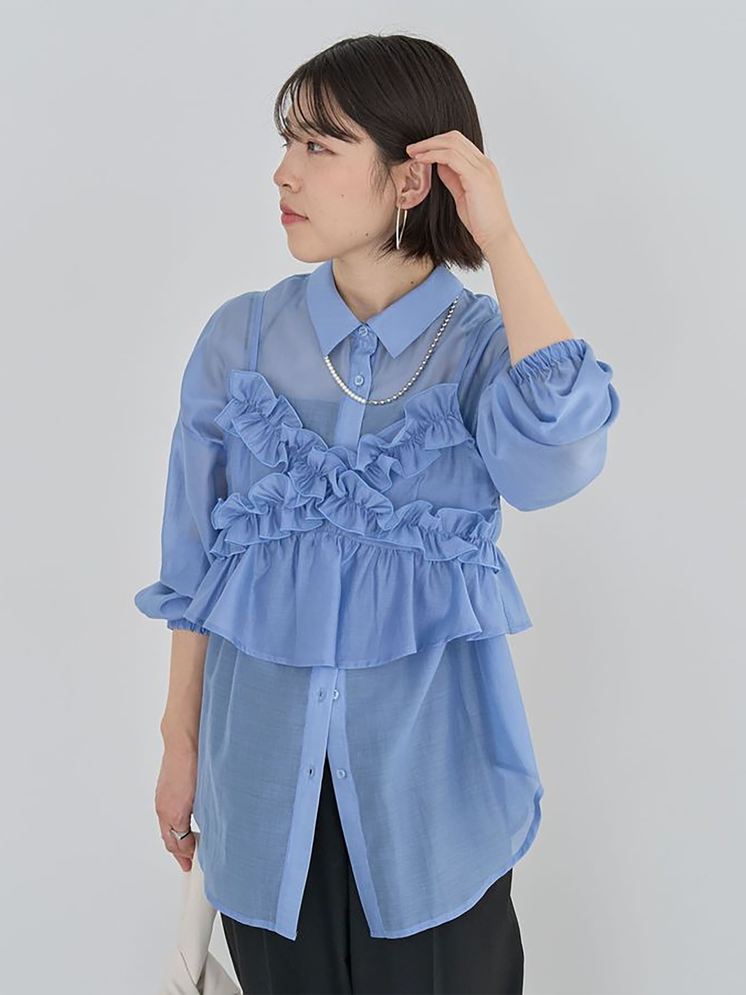 Ryou Shirt Tunic Set