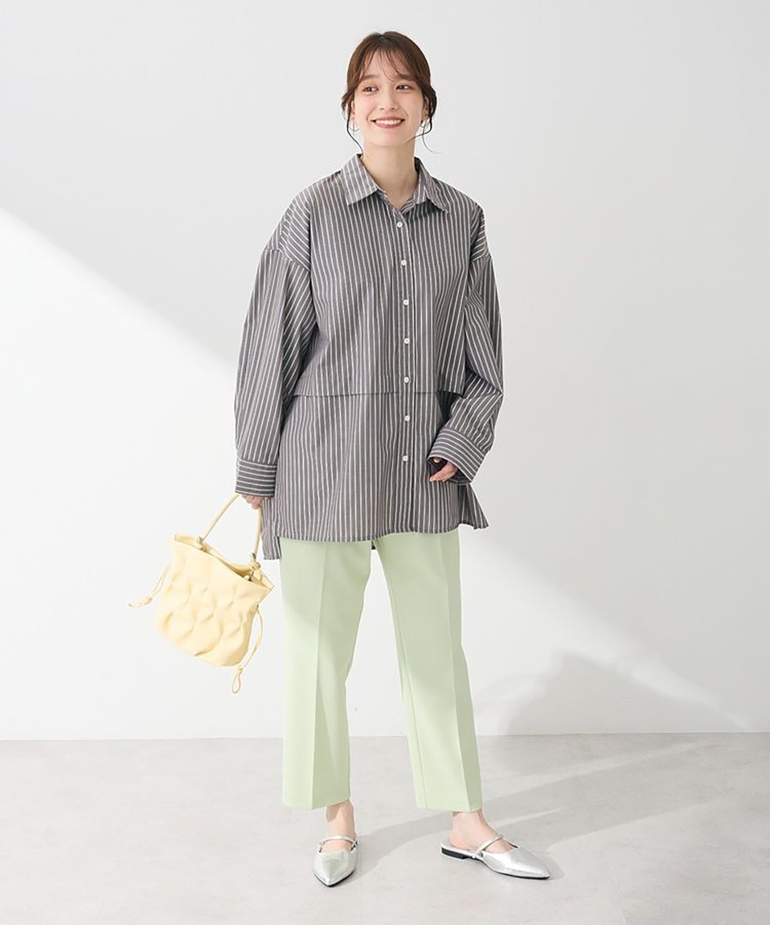 Mio Glitter Stripe Shirt