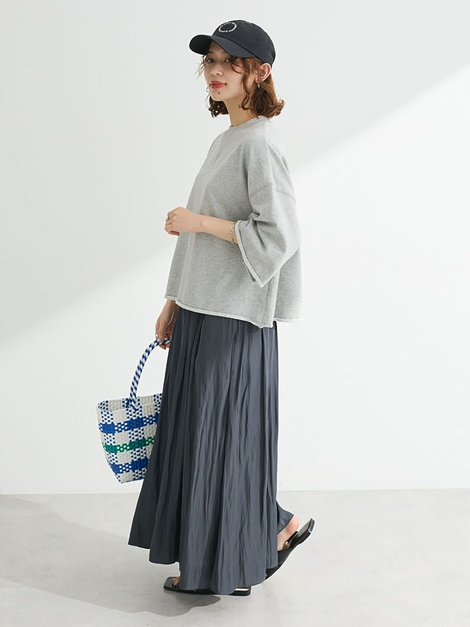 Kamitsu Plain Wide Pants