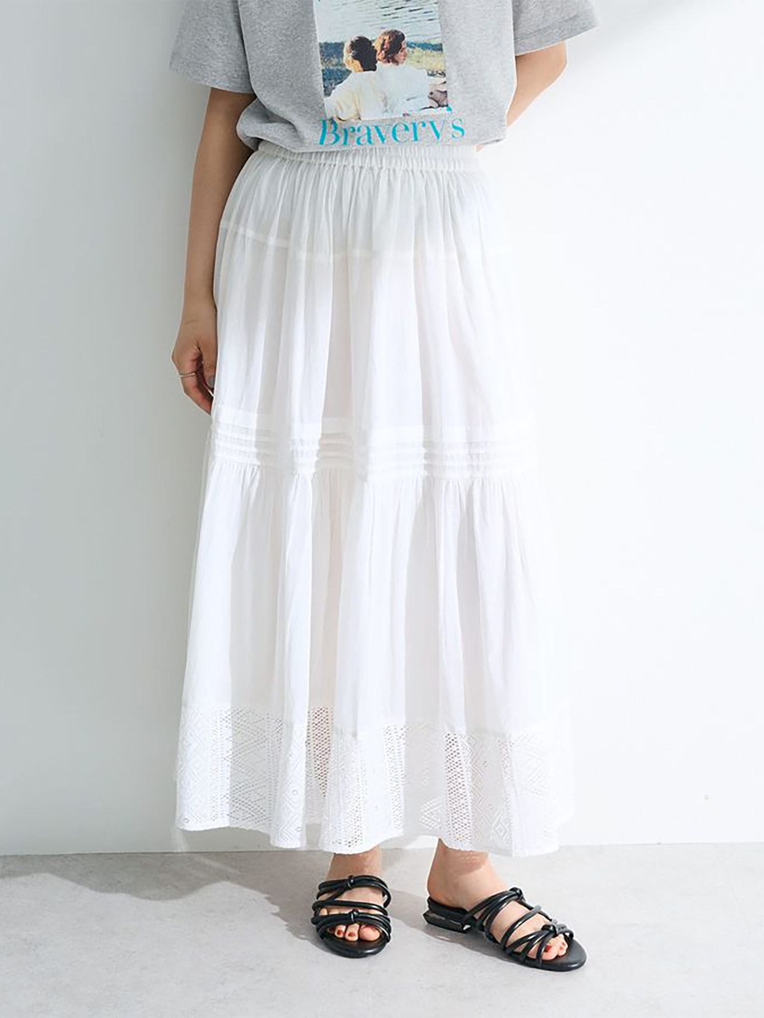 Matsurika Tiered Skirt