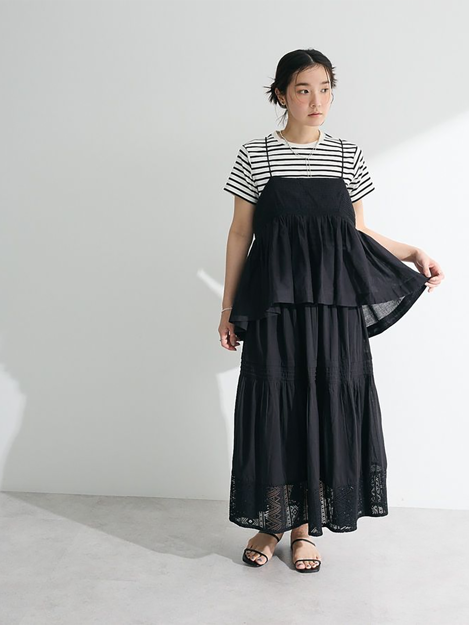 Matsurika Tiered Skirt
