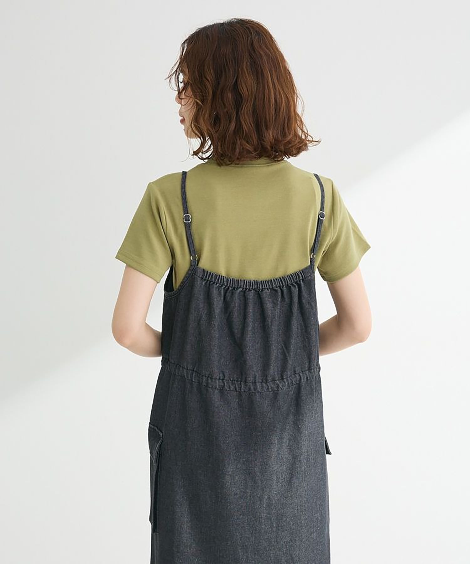 Hanataba Denim Camisole Dress
