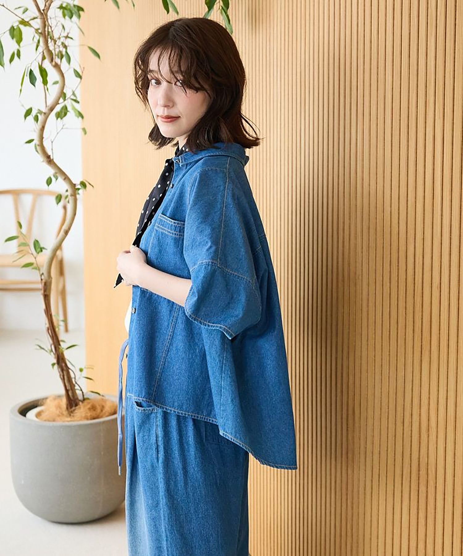 Murasaki Denim Shirt