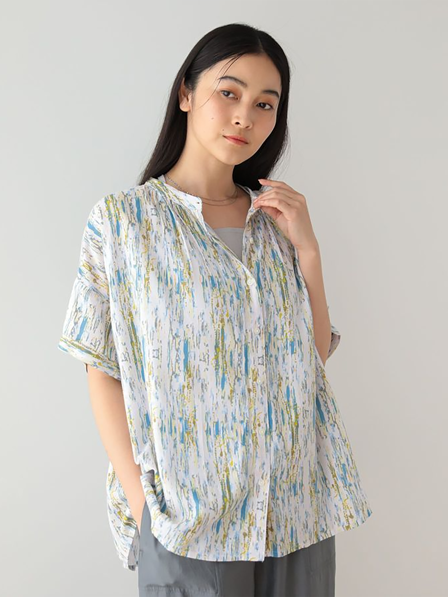Ume Pattern Blouse