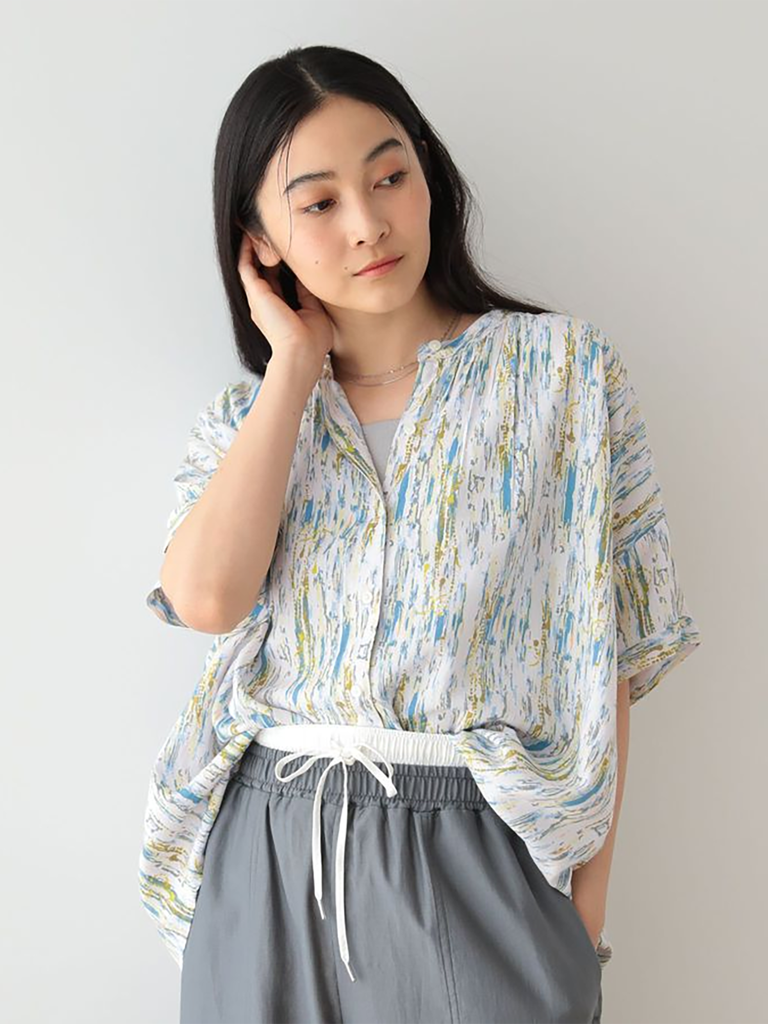 Ume Pattern Blouse