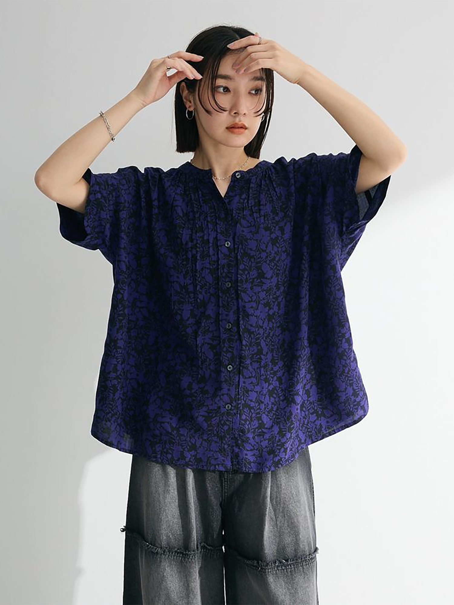 Ume Pattern Blouse