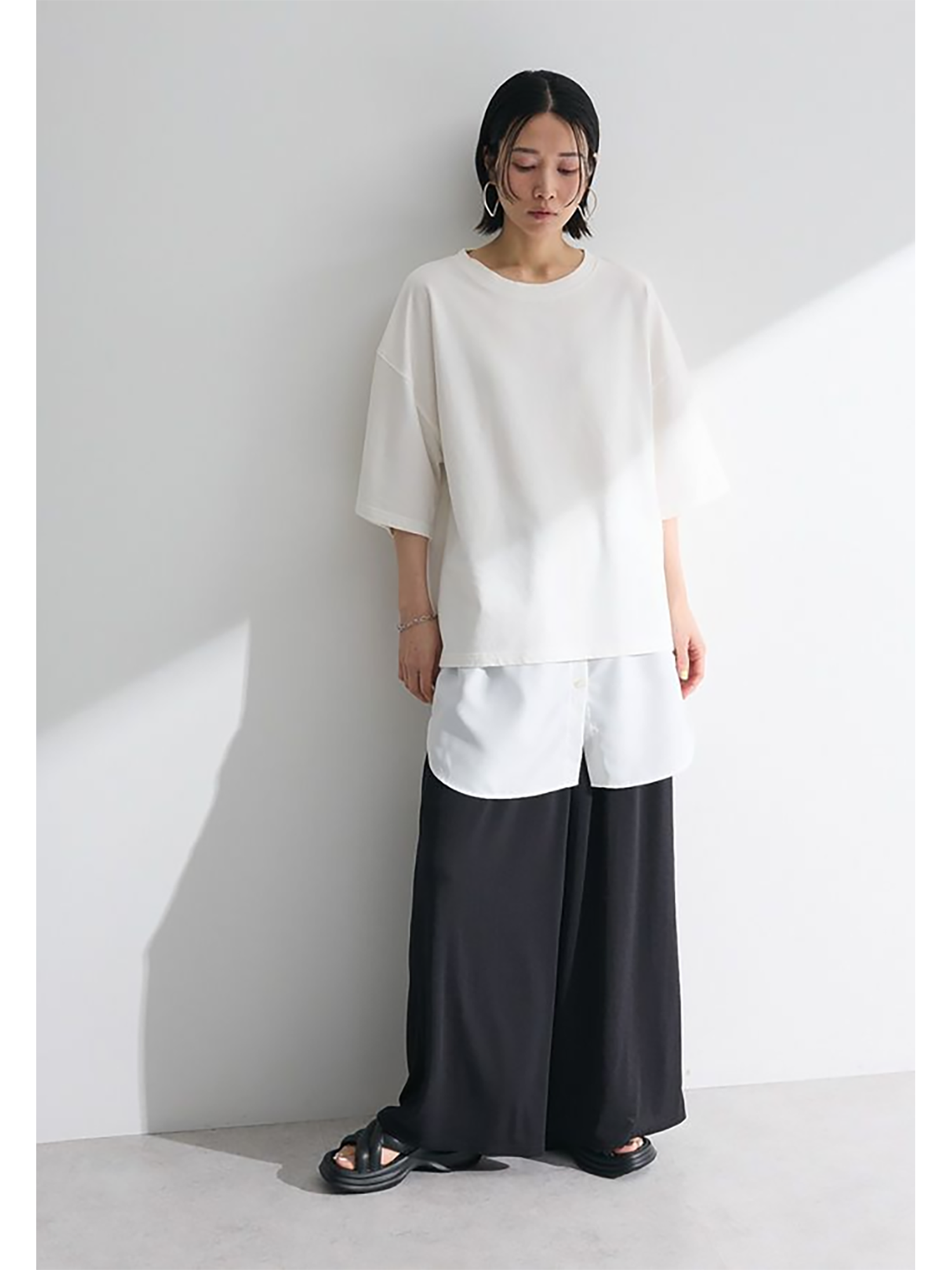 Hanawa Relaxed Wide Pants