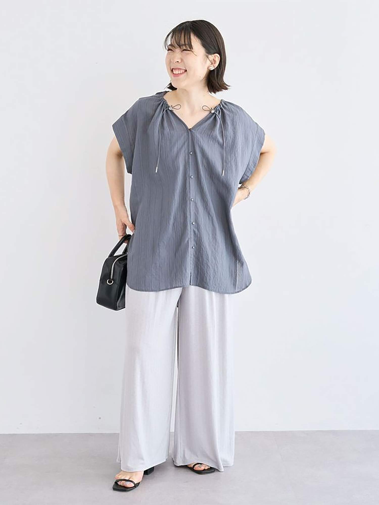 Hanawa Relaxed Wide Pants