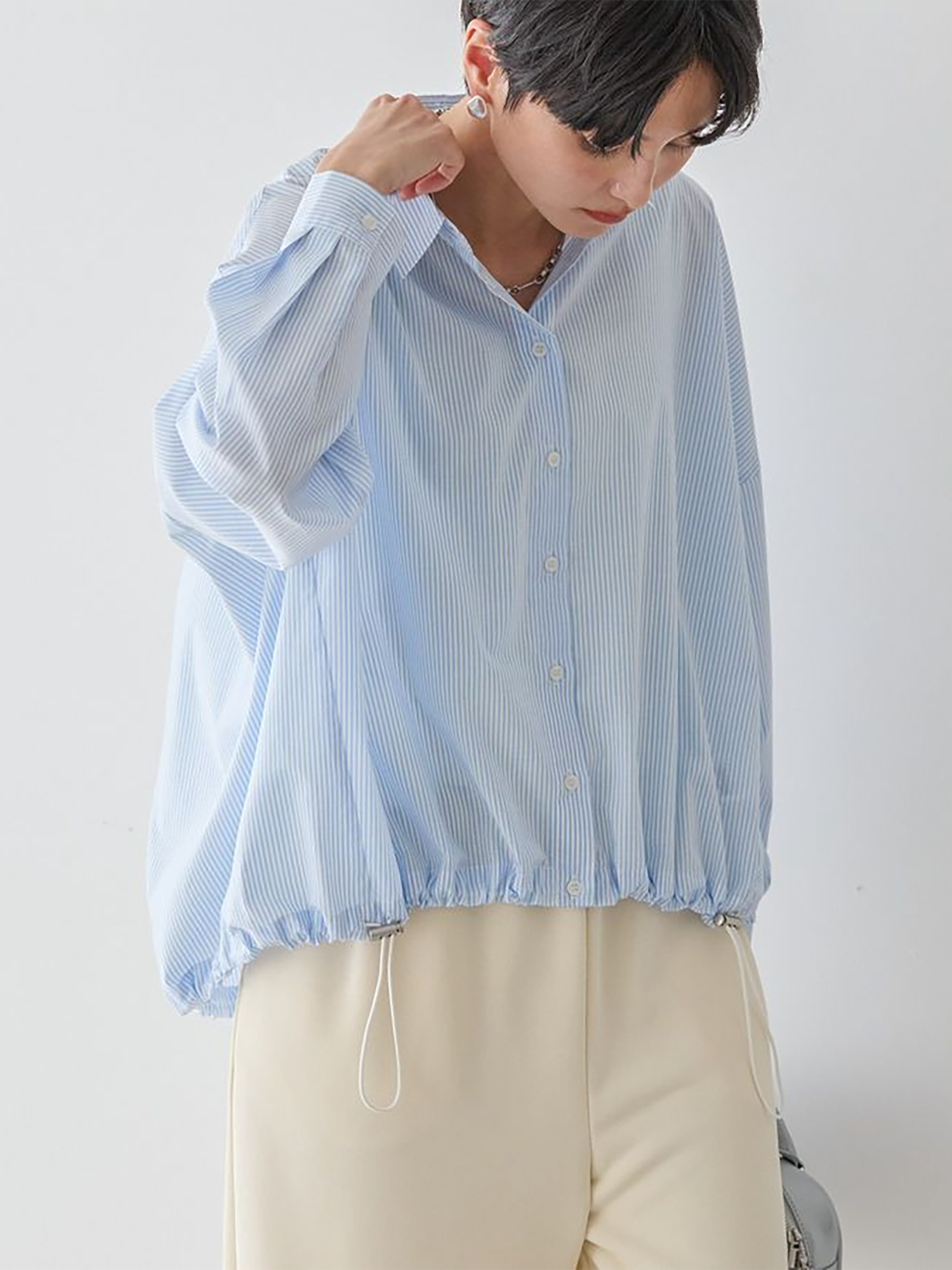 Katsura Drawcord Shirt