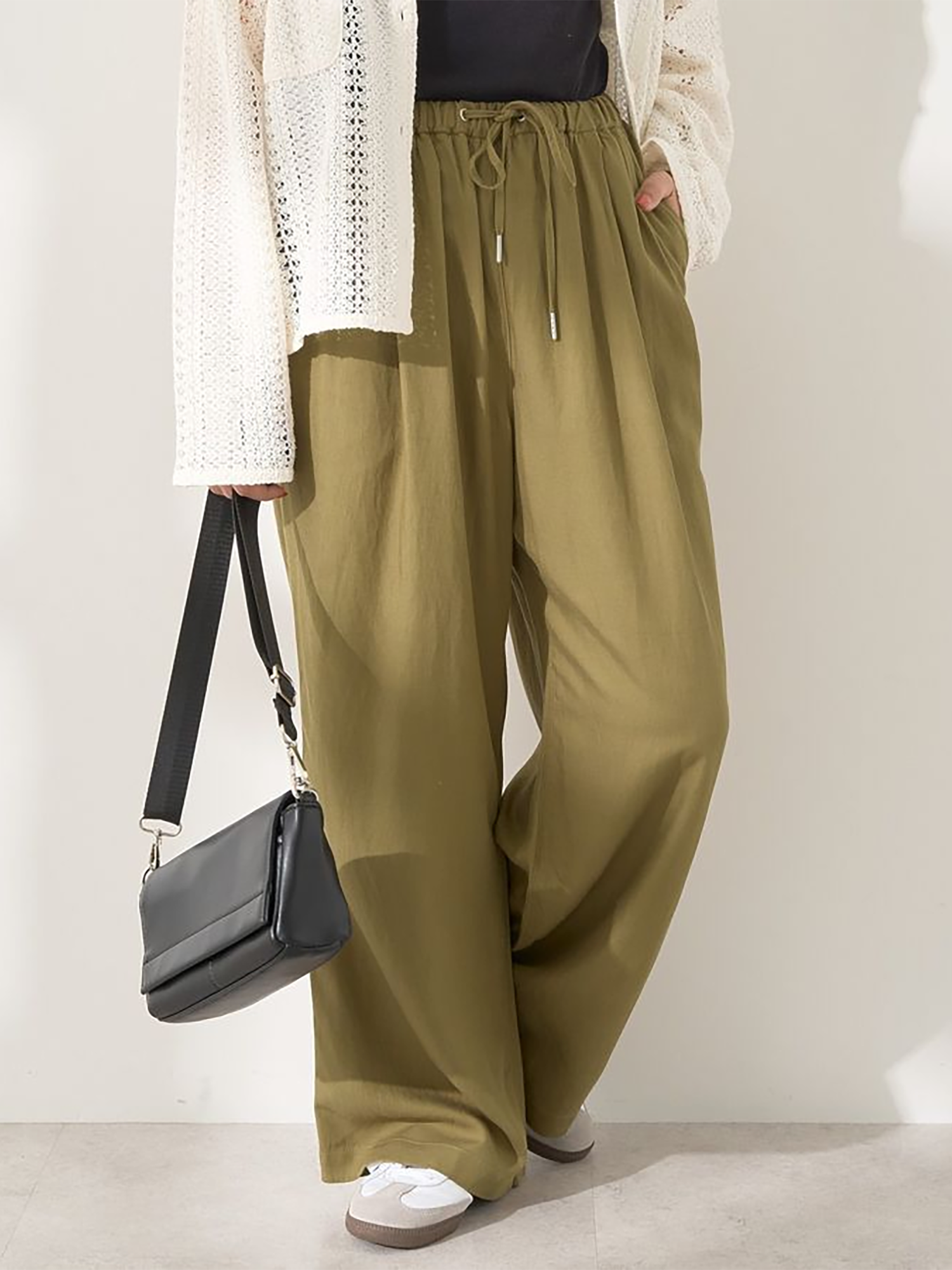 Nire Linen Wide Pants