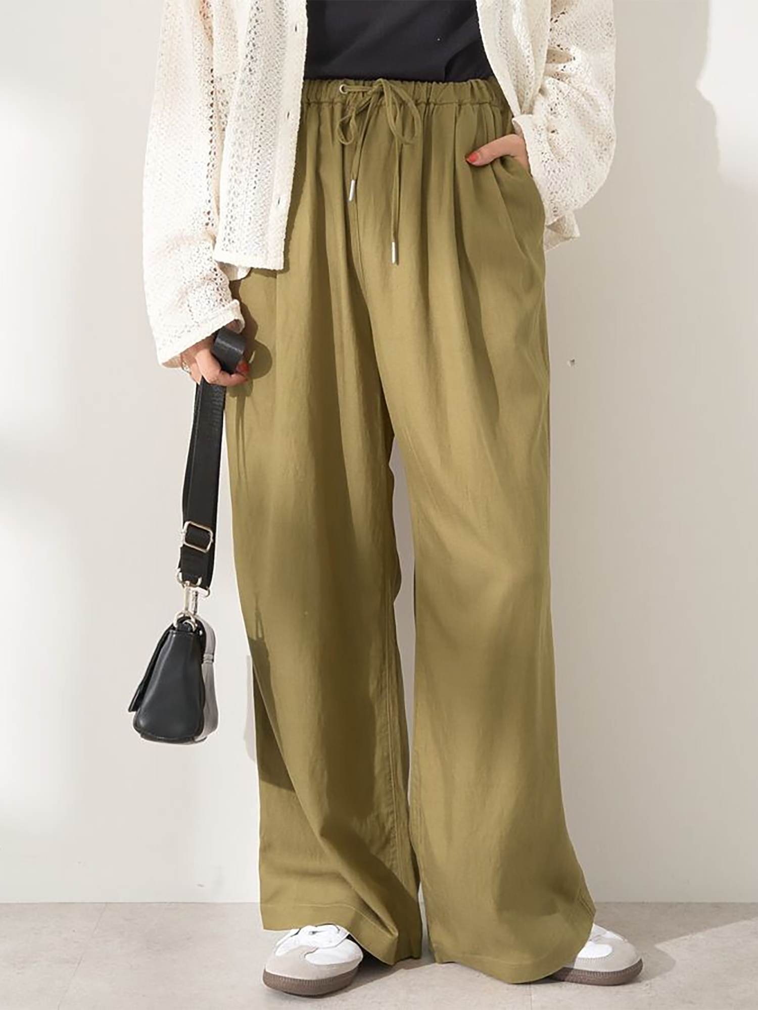 Nire Linen Wide Pants
