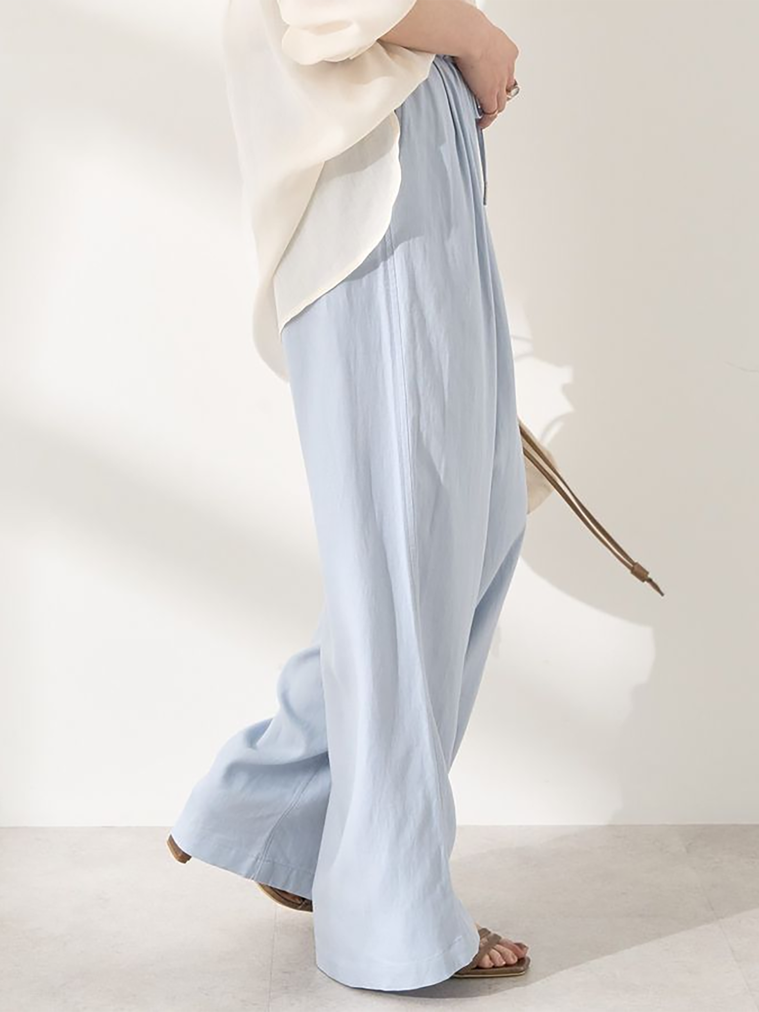 Nire Linen Wide Pants