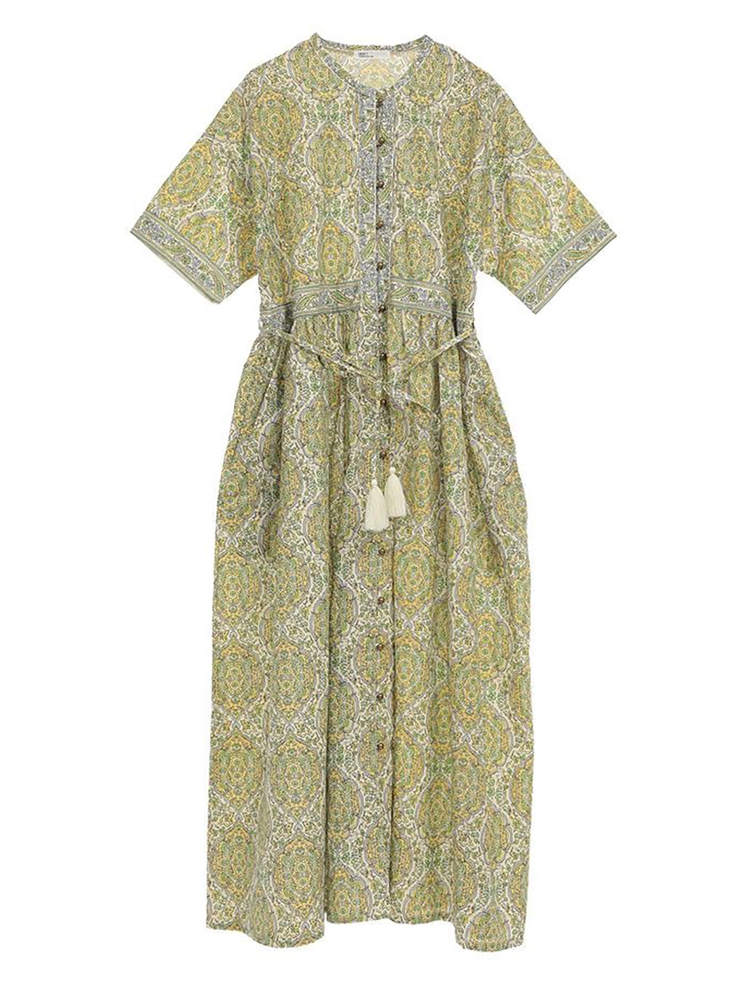 Yae Arabesque Pattern Dress