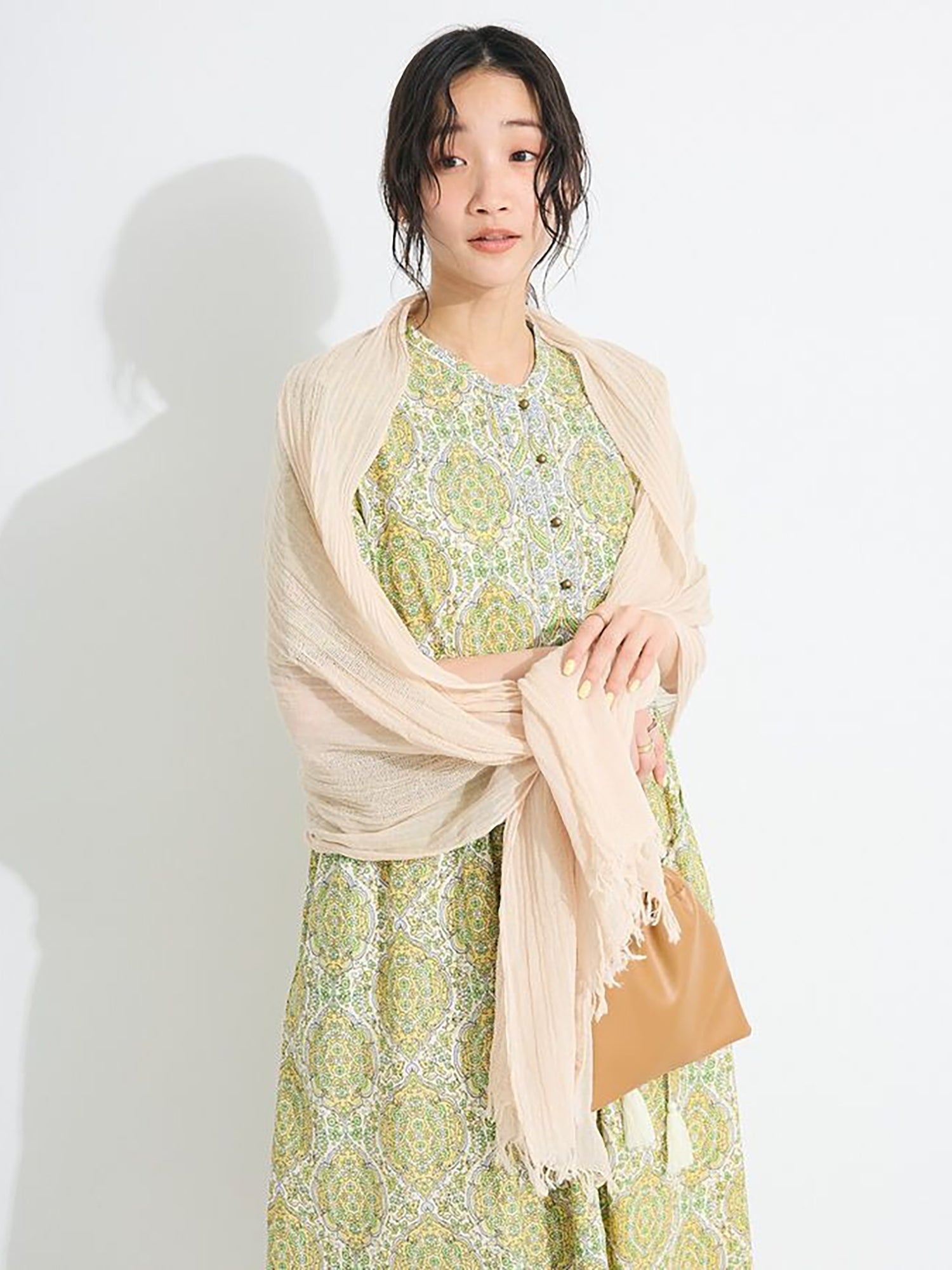 Yae Arabesque Pattern Dress