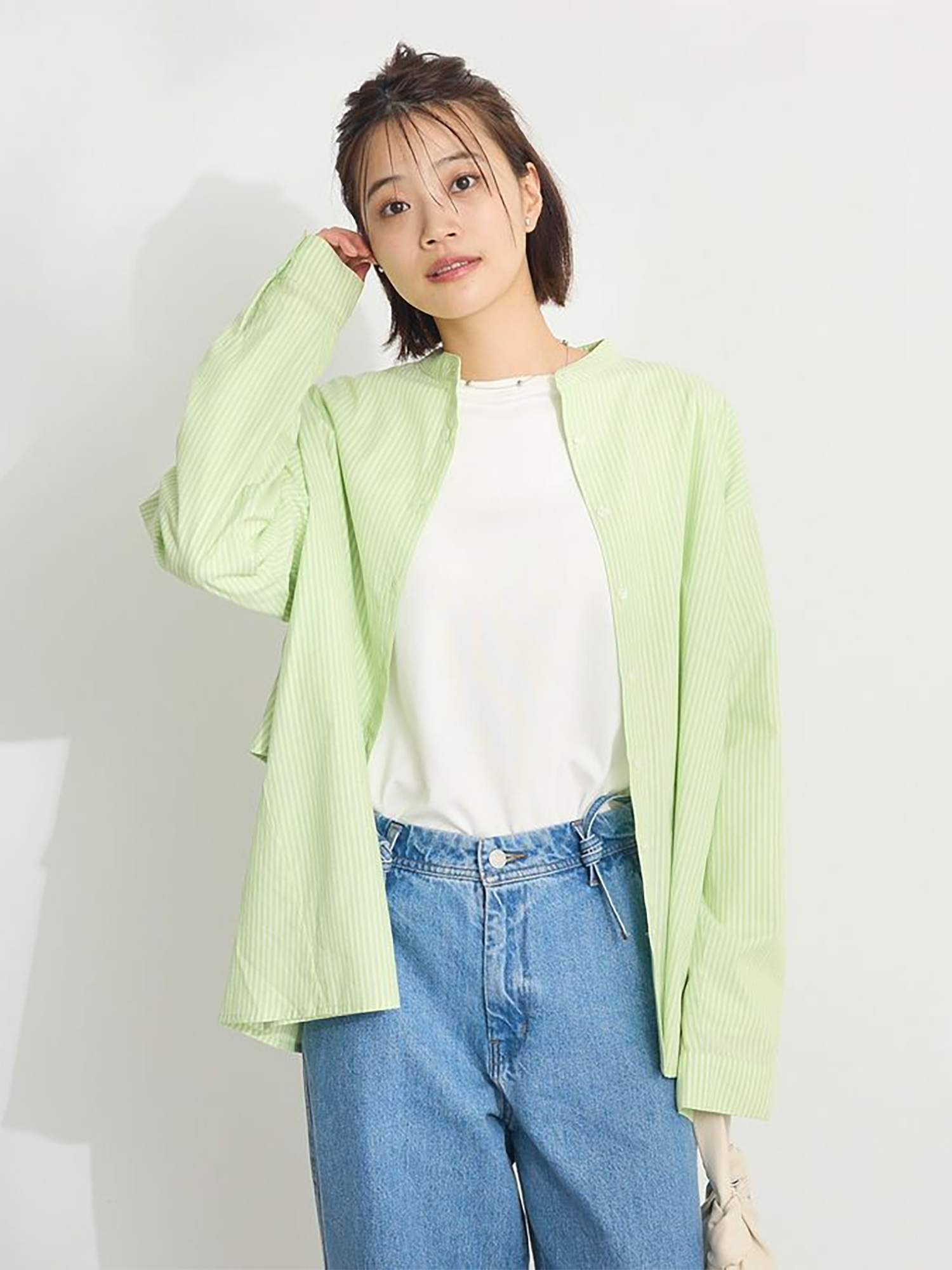 Tsuge Back Frill Shirt